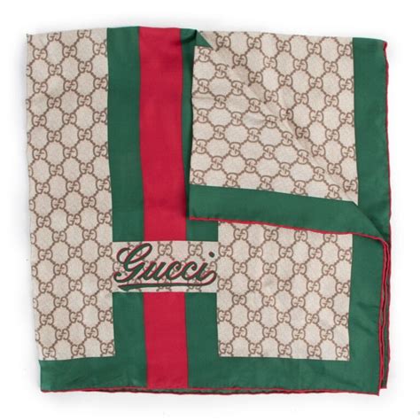 nwt authentic Gucci silk scarf